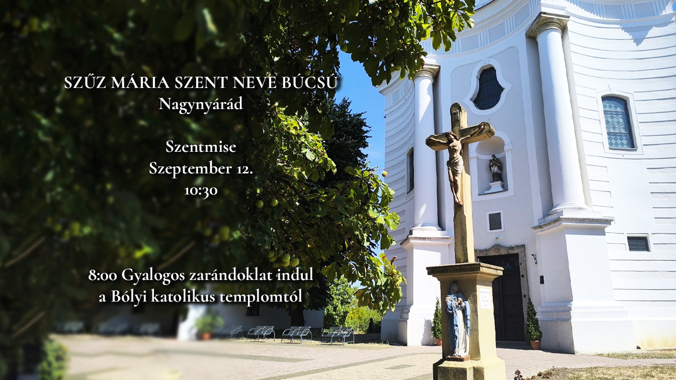 Templomunk búcsúünnepe Nagynyárádon