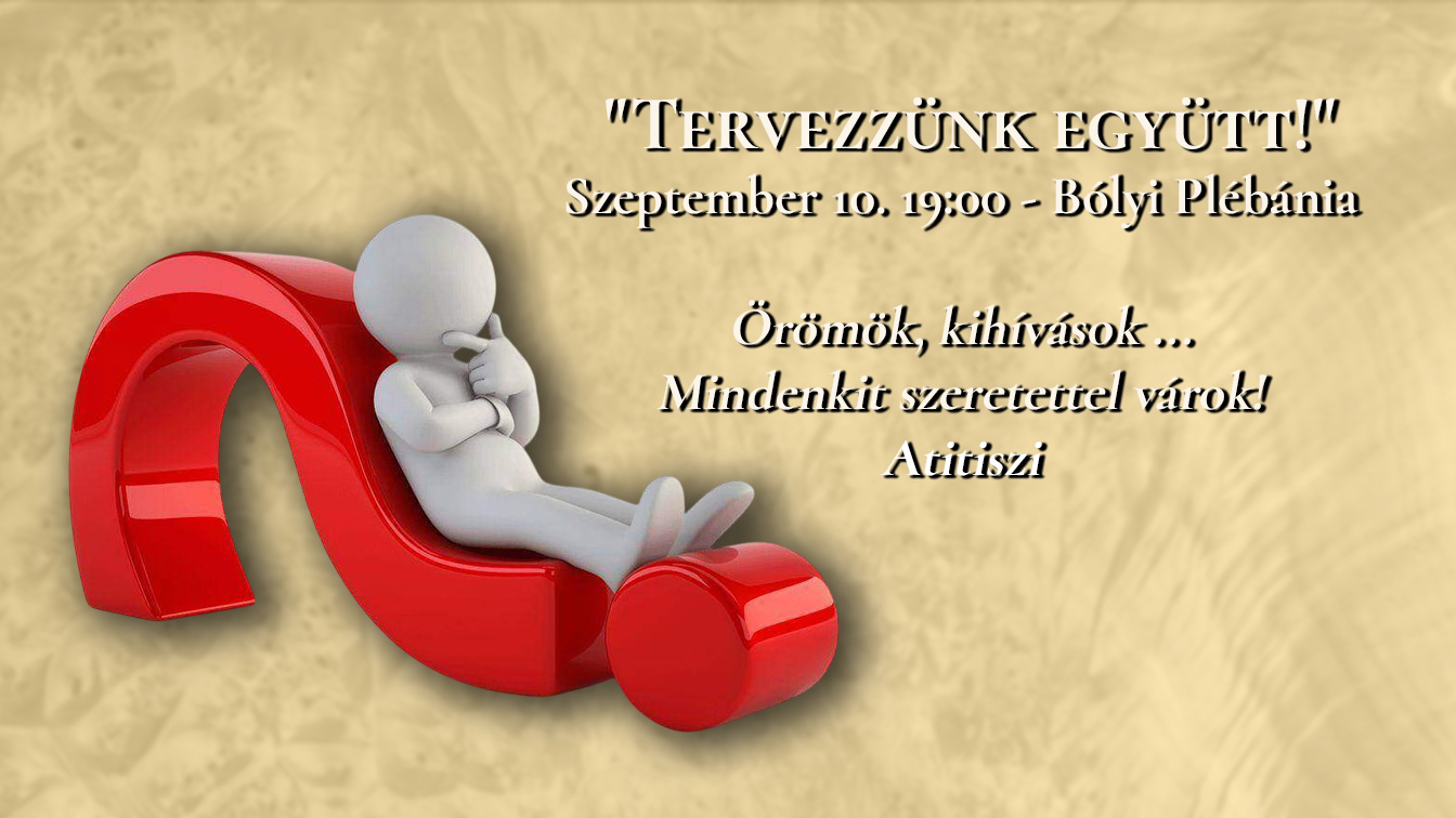 Közösségi tervezés a plébánián